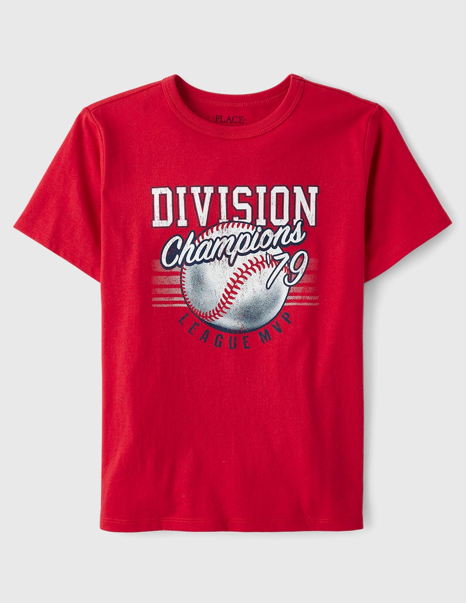 Playera manga corta para niño