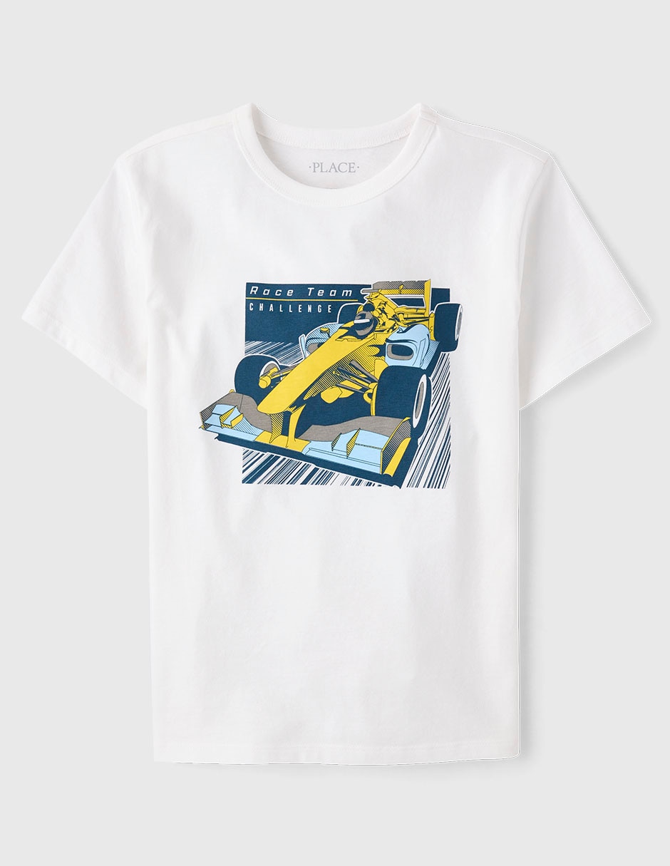 Playera manga corta para niño Playera manga corta para niño