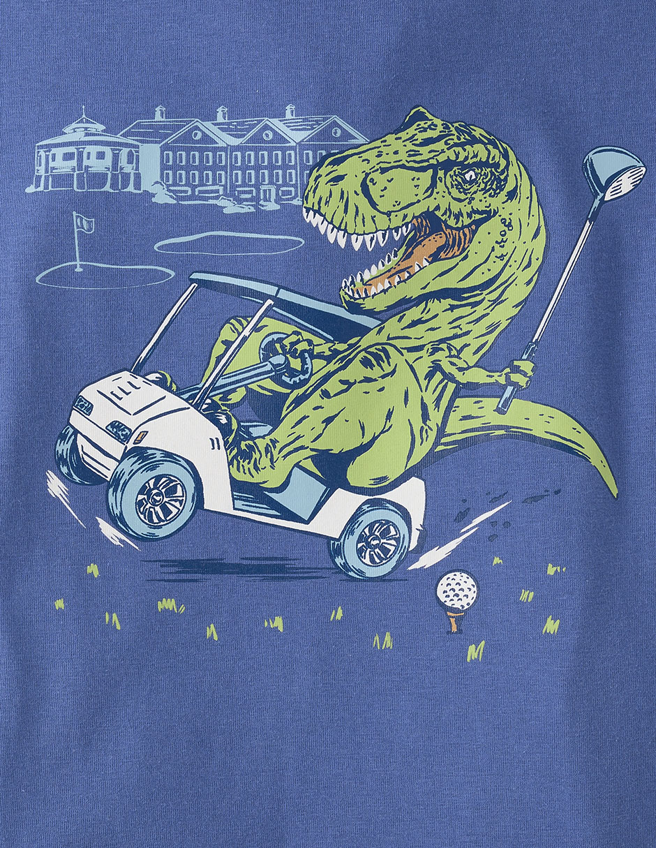 Playera manga corta para niño