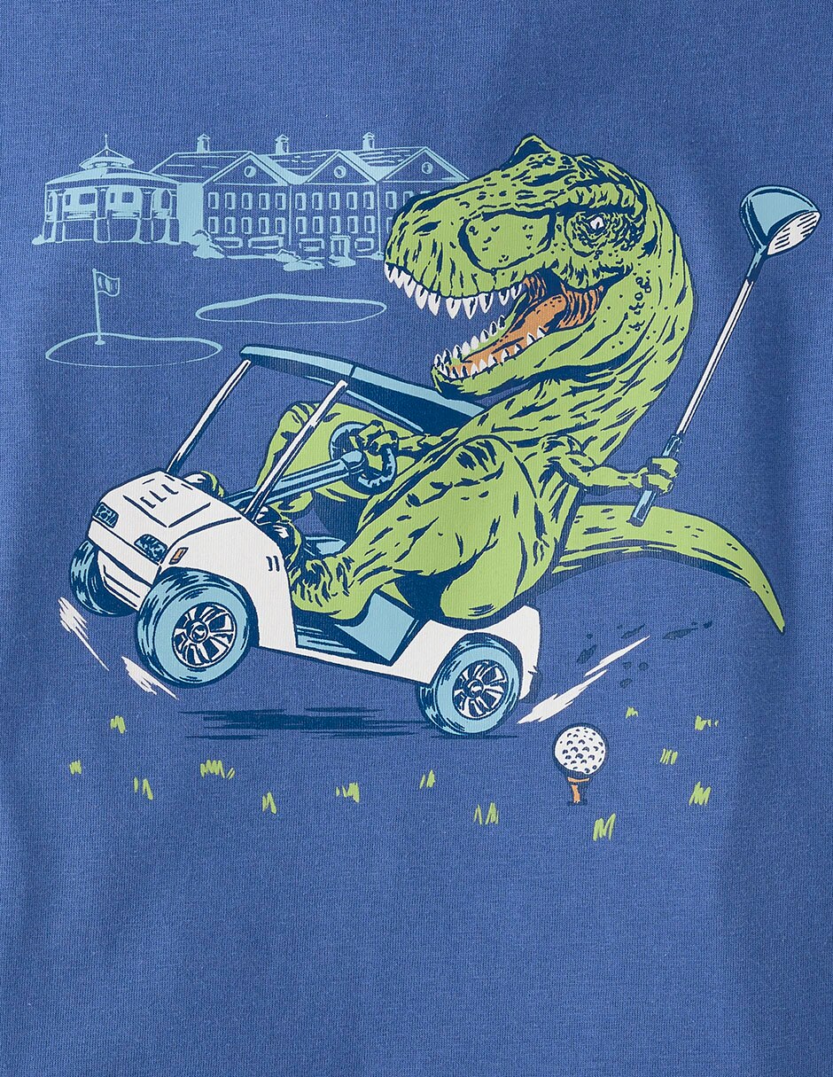 Playera manga corta para niño