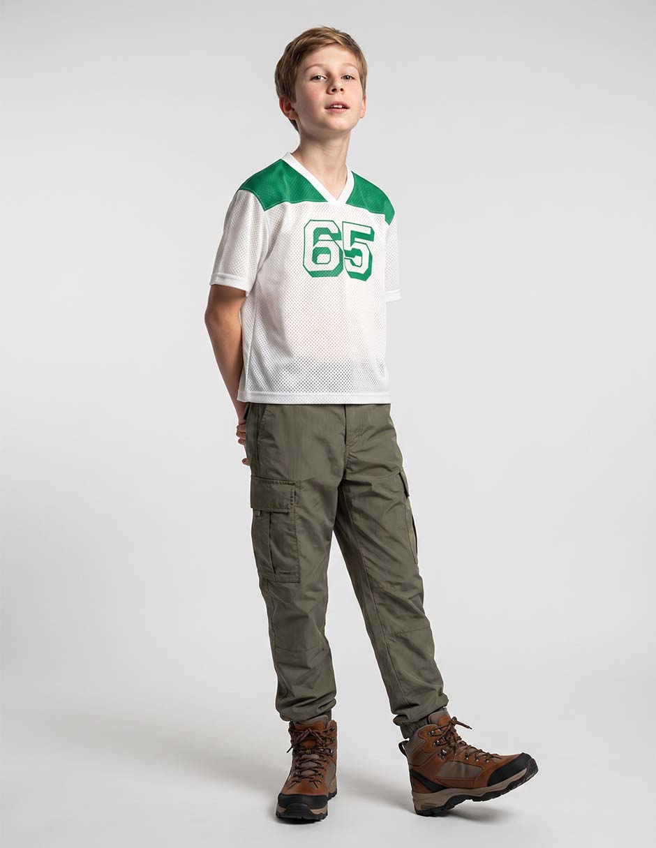 Playera manga corta para niño