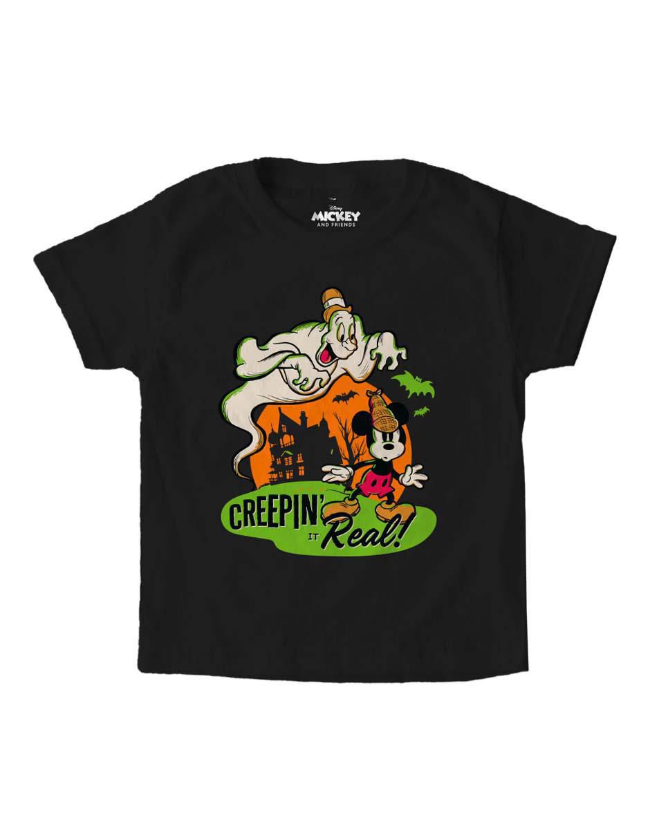 Playera Mickey And Friends manga corta para niño