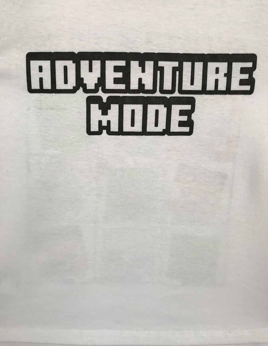 Playera manga corta para niño