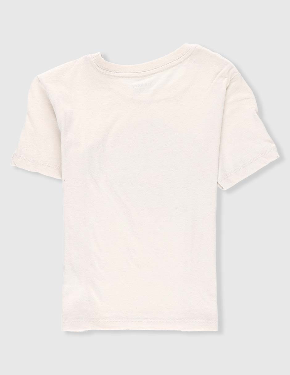 Playera manga corta para niño