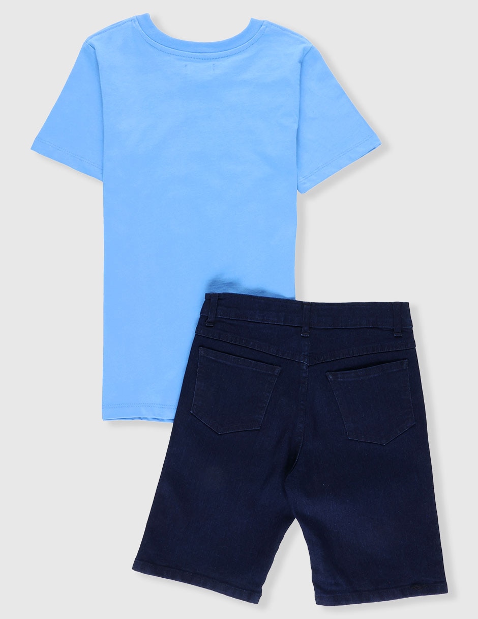 Conjunto Piquenique de algodón para niño