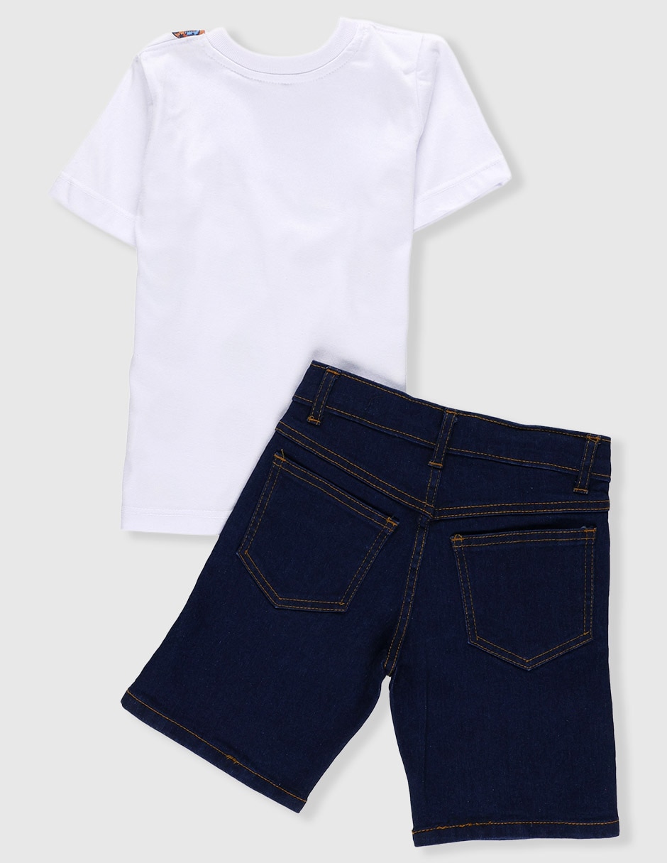 Conjunto casual primavera verano "de" chifón "para" niño 2 piezas 2