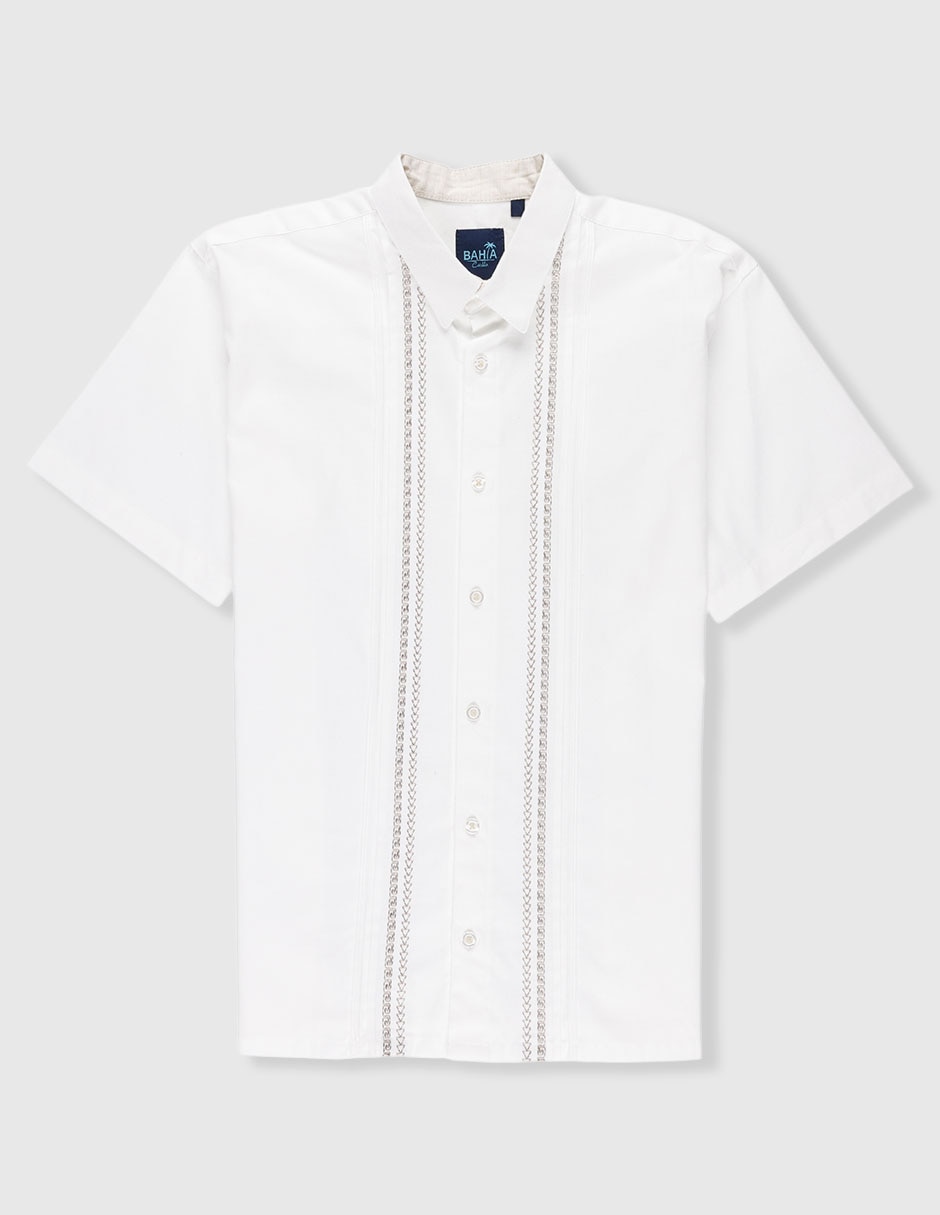 Guayabera manga corta Bahia para niño