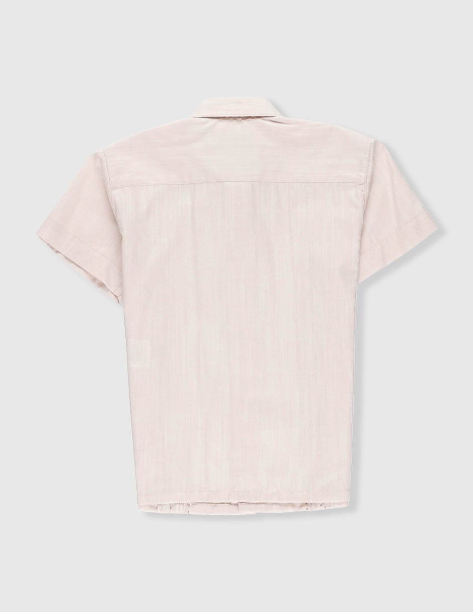 Guayabera manga corta bahia para niño
