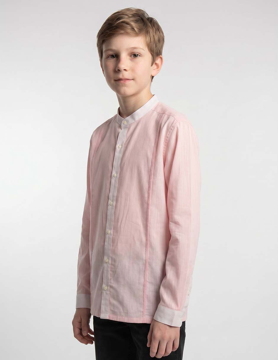 'guayabera' 'manga' larga 'para' niño 'guayabera' 'manga' larga 'para' niño