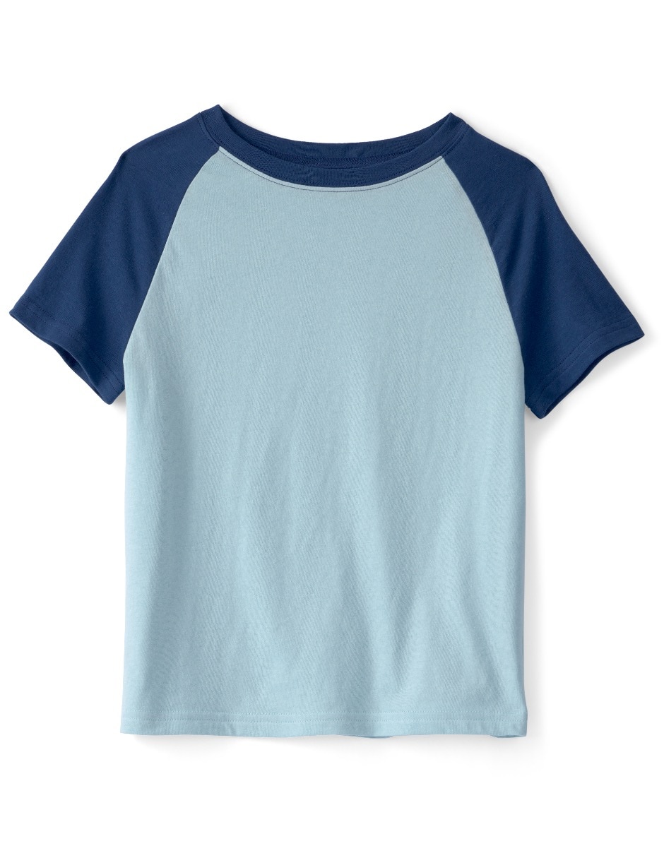 Playera manga corta para niño