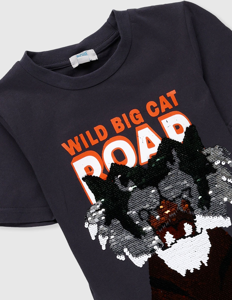 Playera manga corta para niño 6