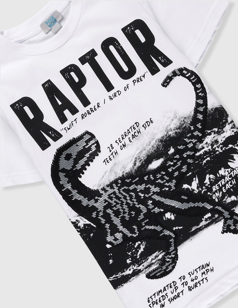 Playera Piquenique manga corta para niño