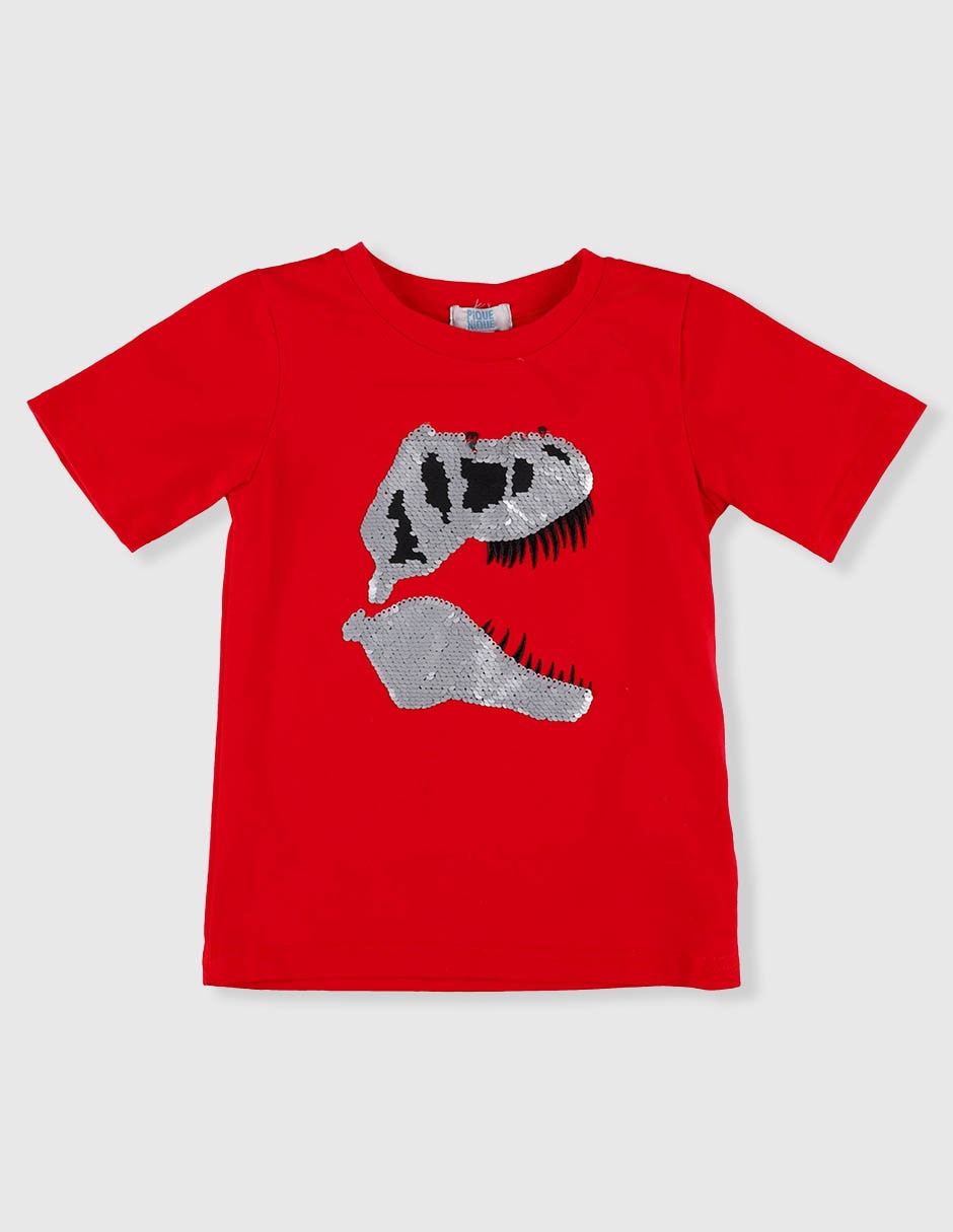 Playera piquenique manga corta para niño