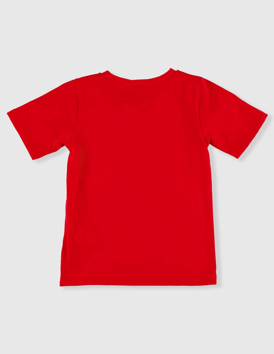 Playera piquenique manga corta para niño