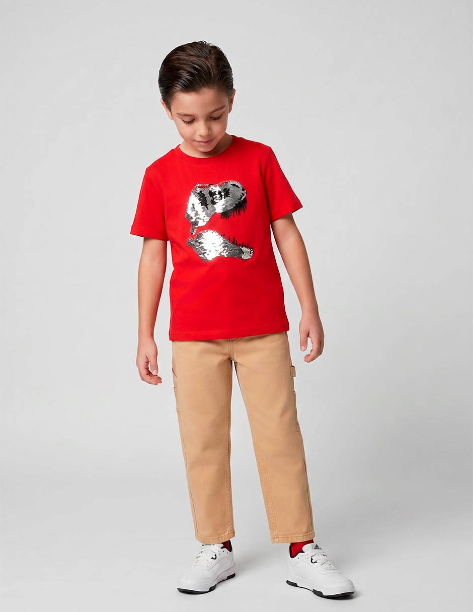 Playera manga corta para niño Playera manga corta para niño