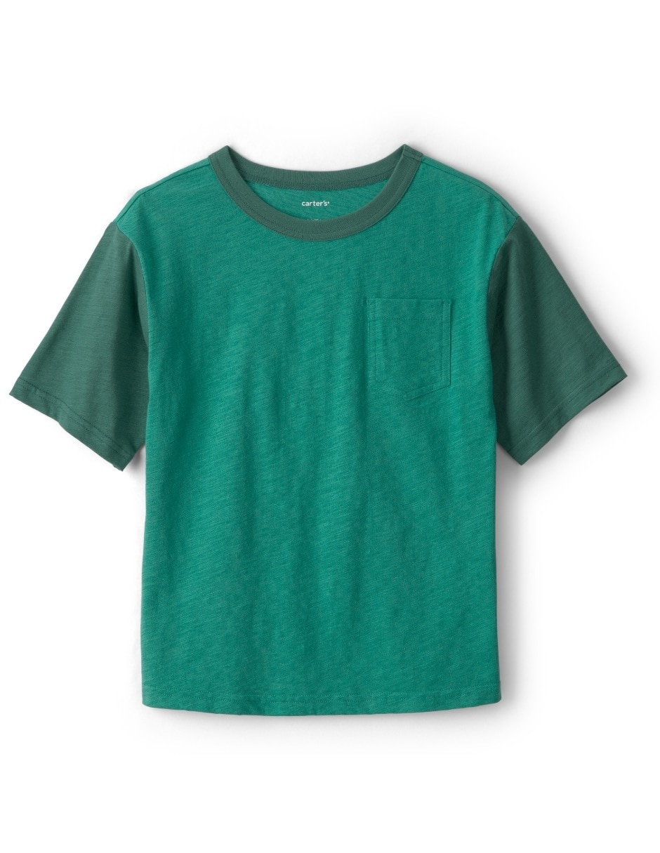 Playera manga corta para niño