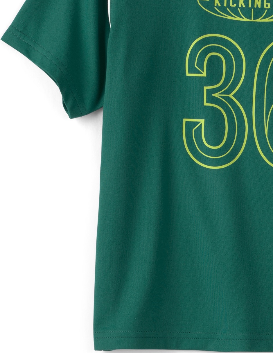 Playera manga corta para niño 3