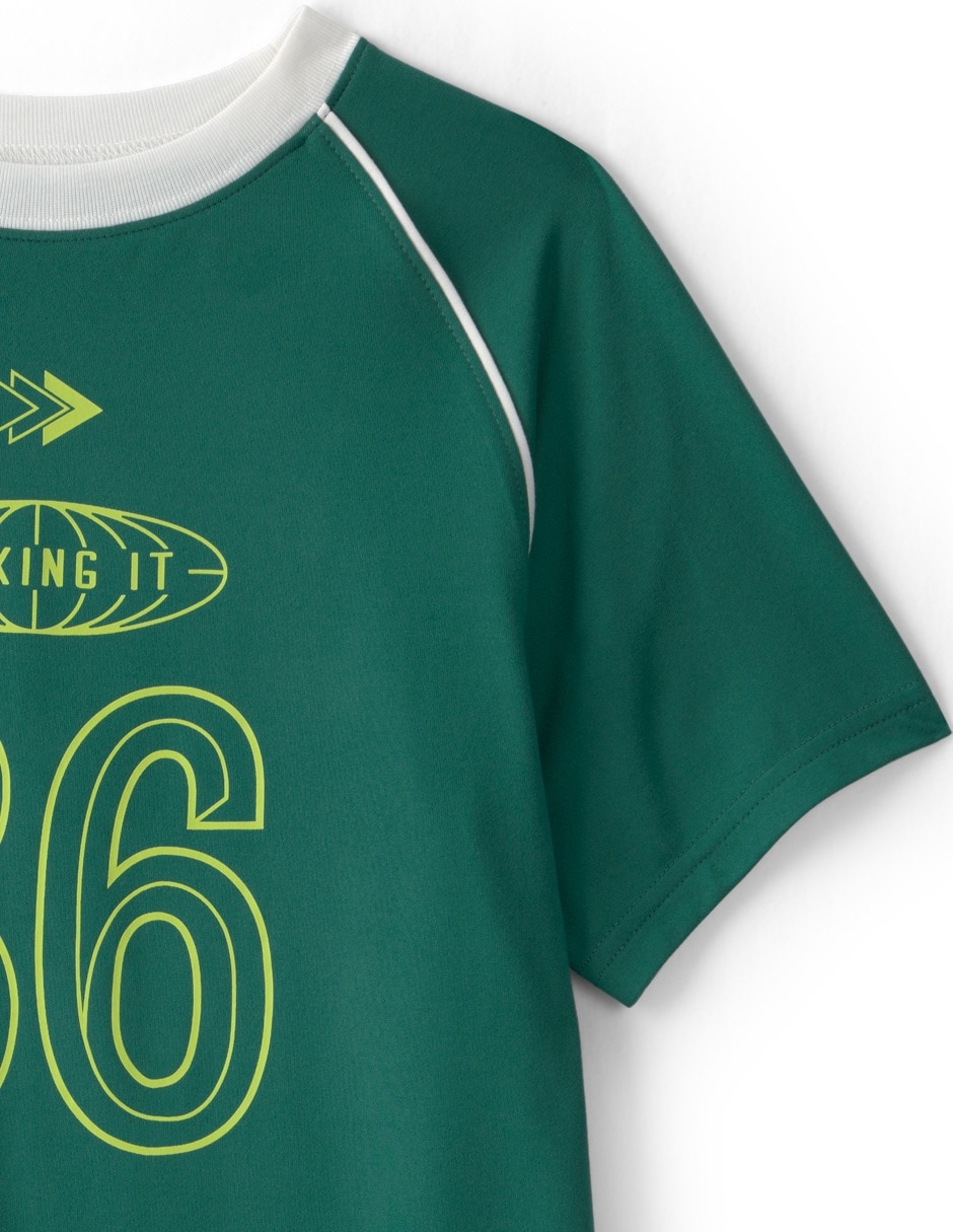 Playera manga corta para niño 2