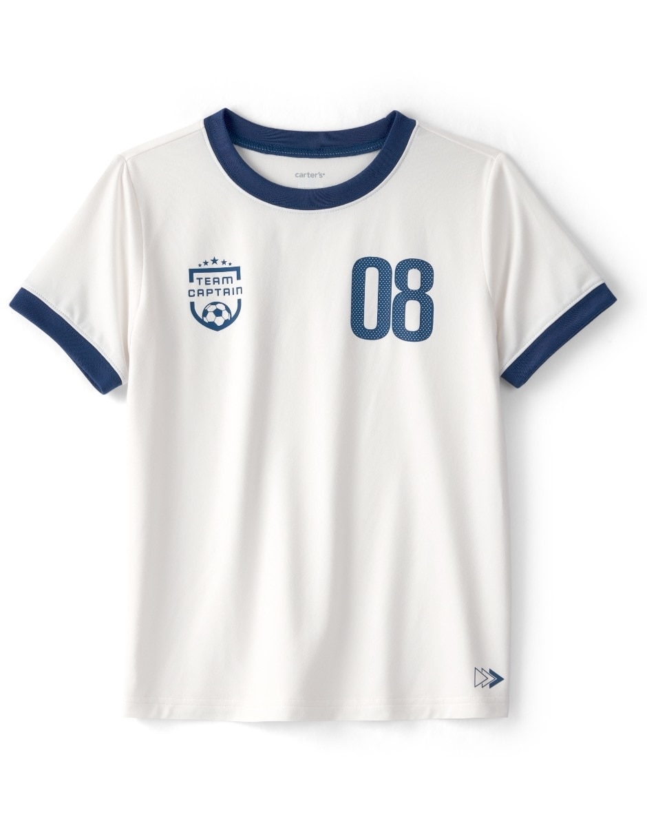Playera manga corta para niño