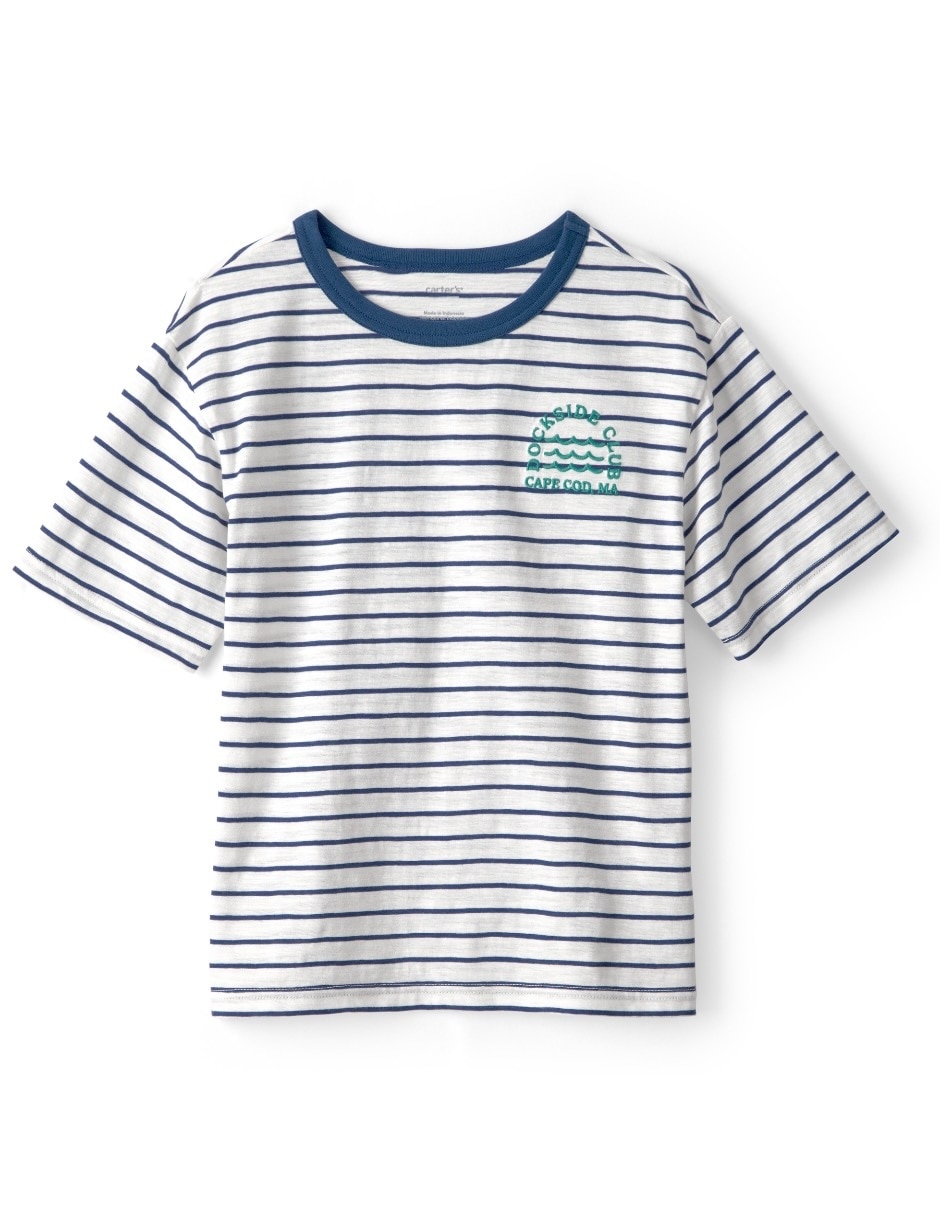 Playera manga corta para niño Playera manga corta para niño