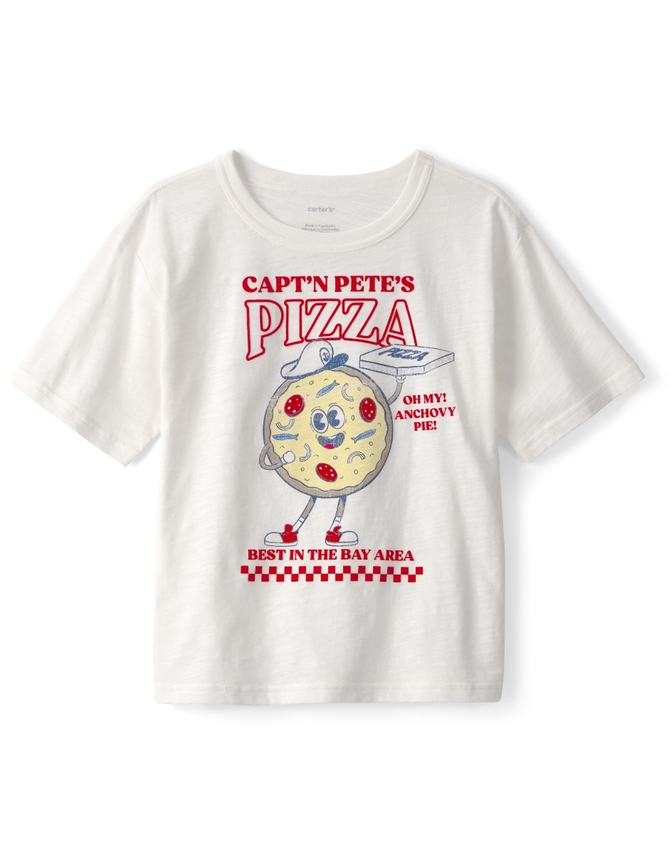Playera manga corta para niño Playera manga corta para niño