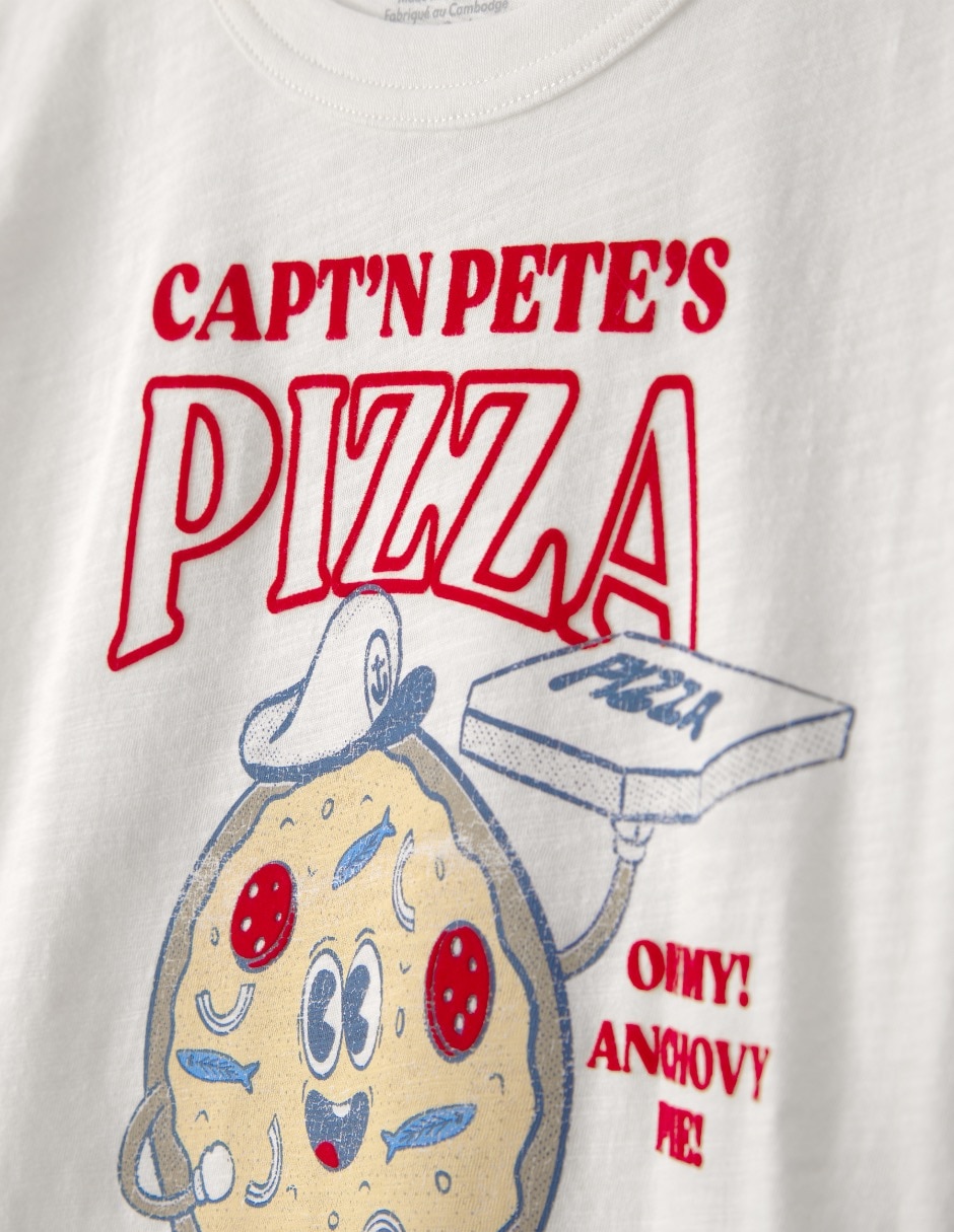 Playera manga corta para niño 5