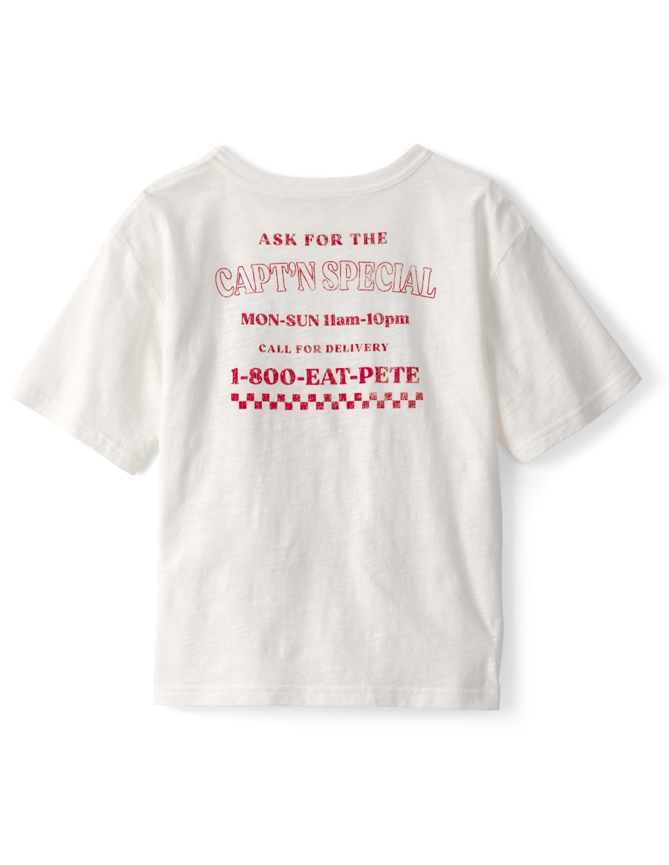 Playera manga corta para niño
