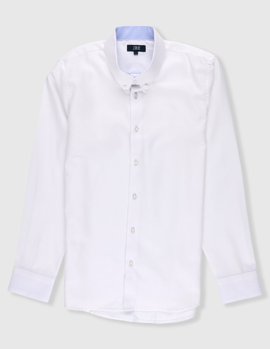 Camisa de vestir Jbe manga larga para niño