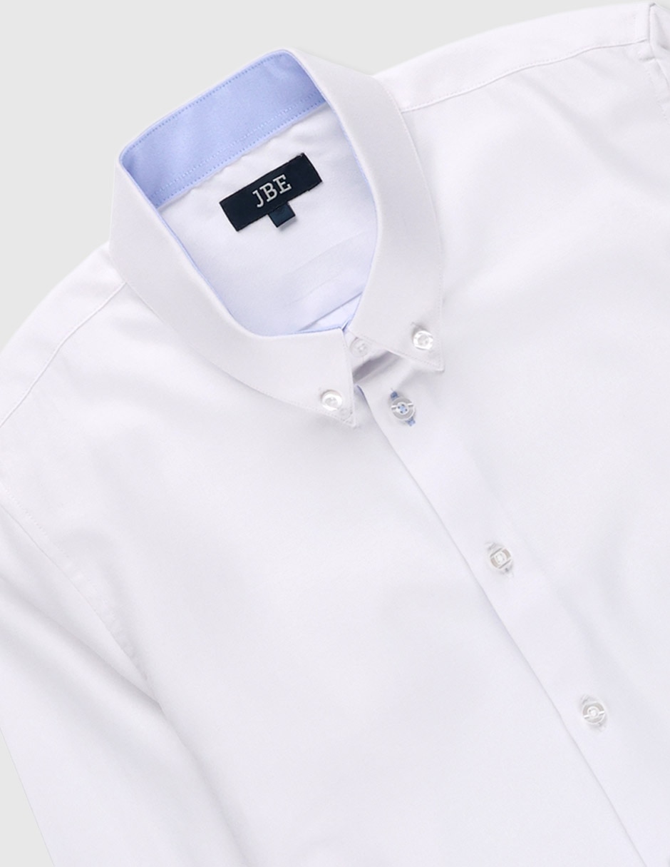 Camisa de vestir Jbe manga larga para niño