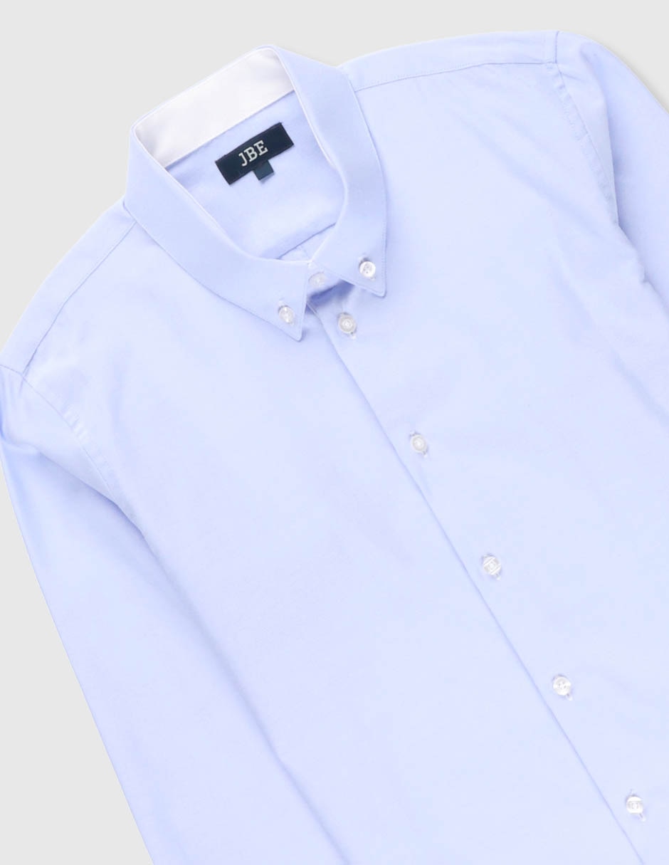 Camisa de vestir Jbe manga larga para niño