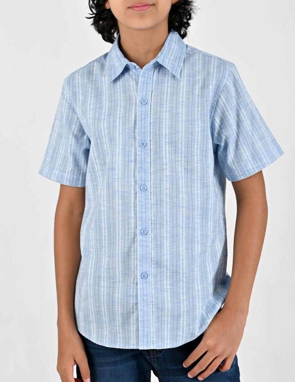 Camisa casual manga corta para niño Camisa casual manga corta para niño