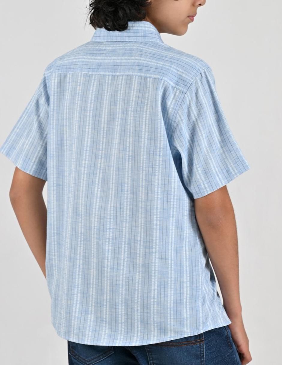 Camisa casual manga corta para niño 2