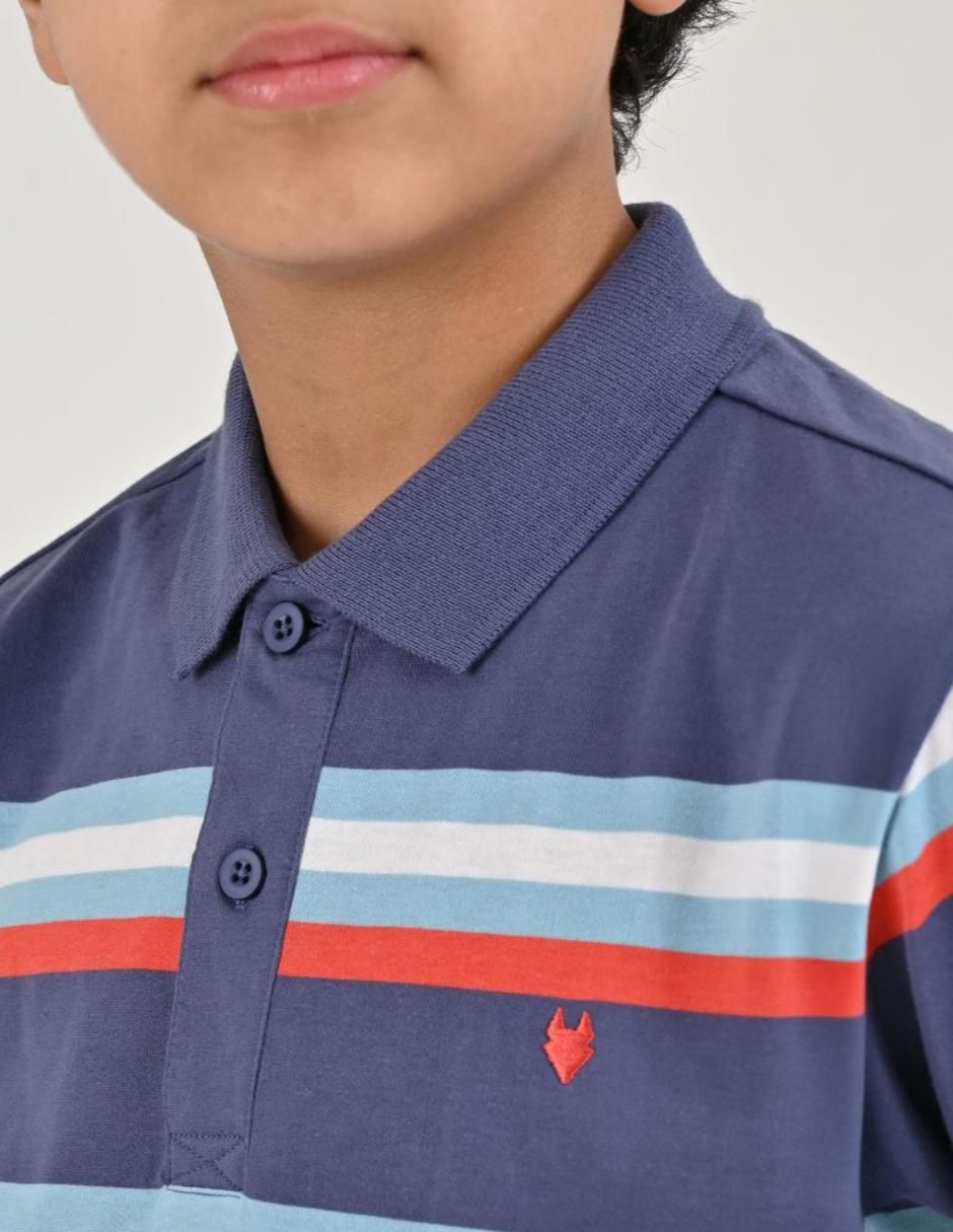 Playera tipo polo de para niño 2