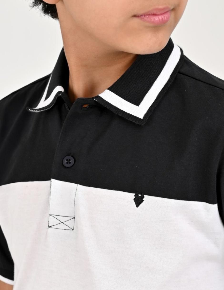 Playera tipo polo de para niño 2