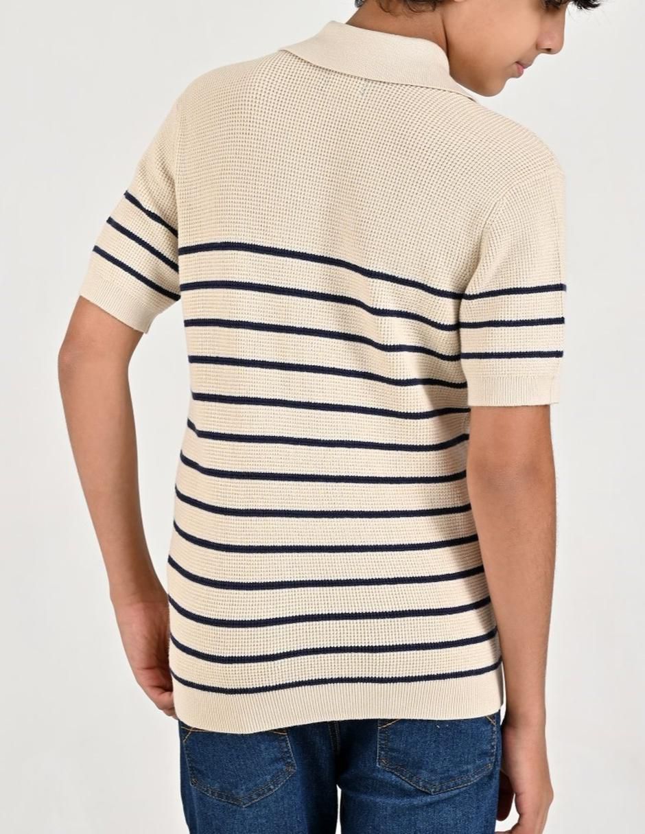 Playera tipo polo de para niño 5