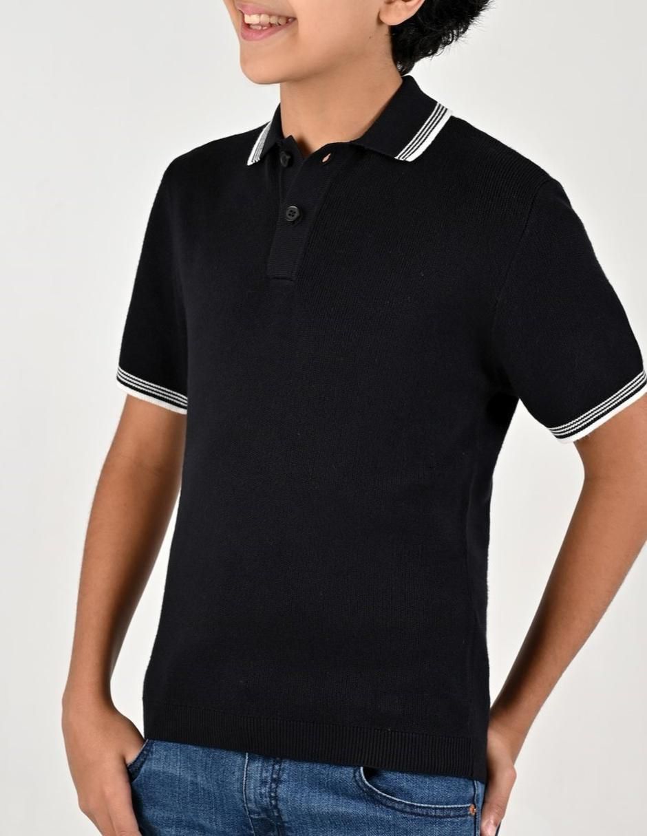 Playera tipo polo de para niño 3