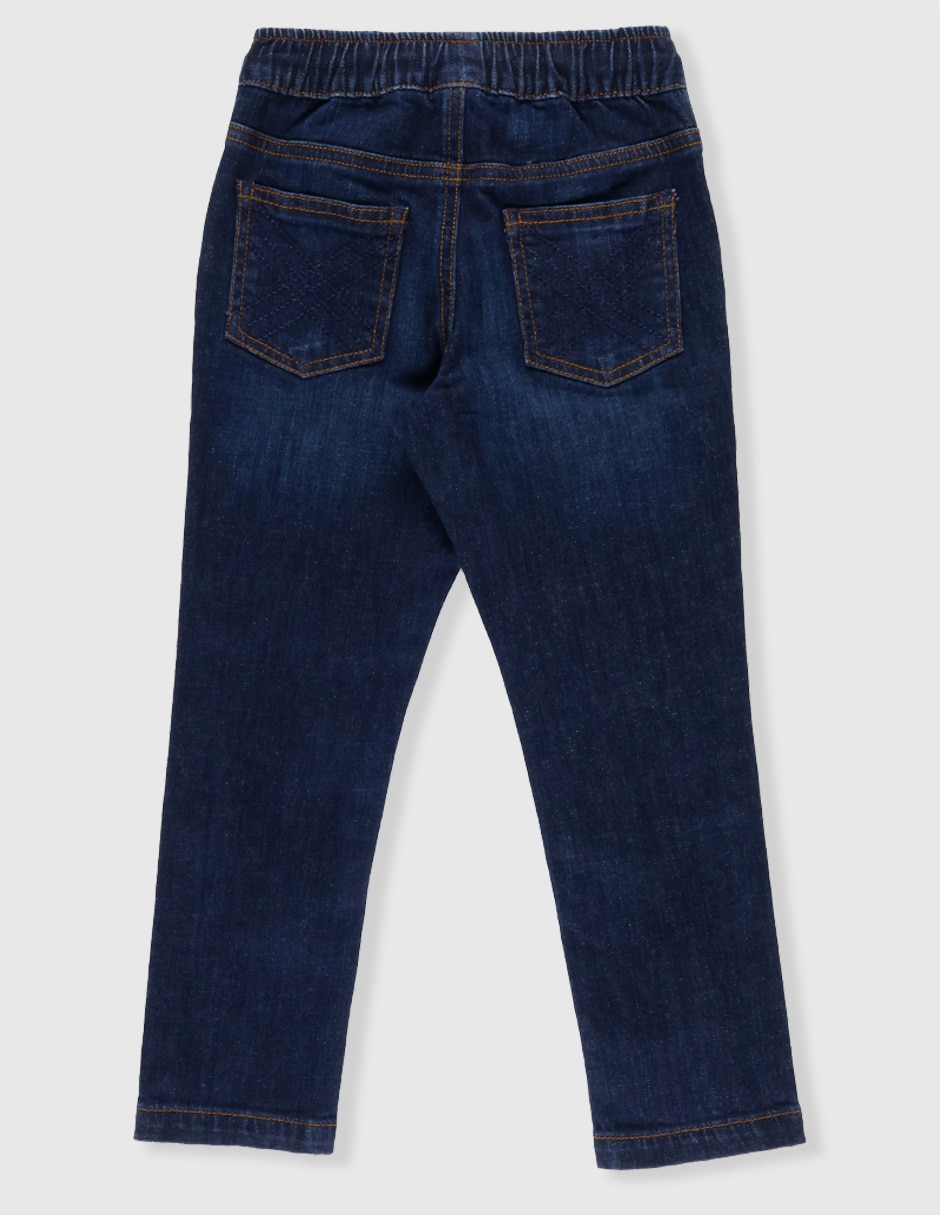 Jeans straight Ferrioni Fioravanti lavado stone wash para niño