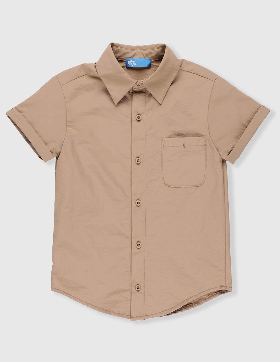 Camisa casual Piquenique manga corta para niño