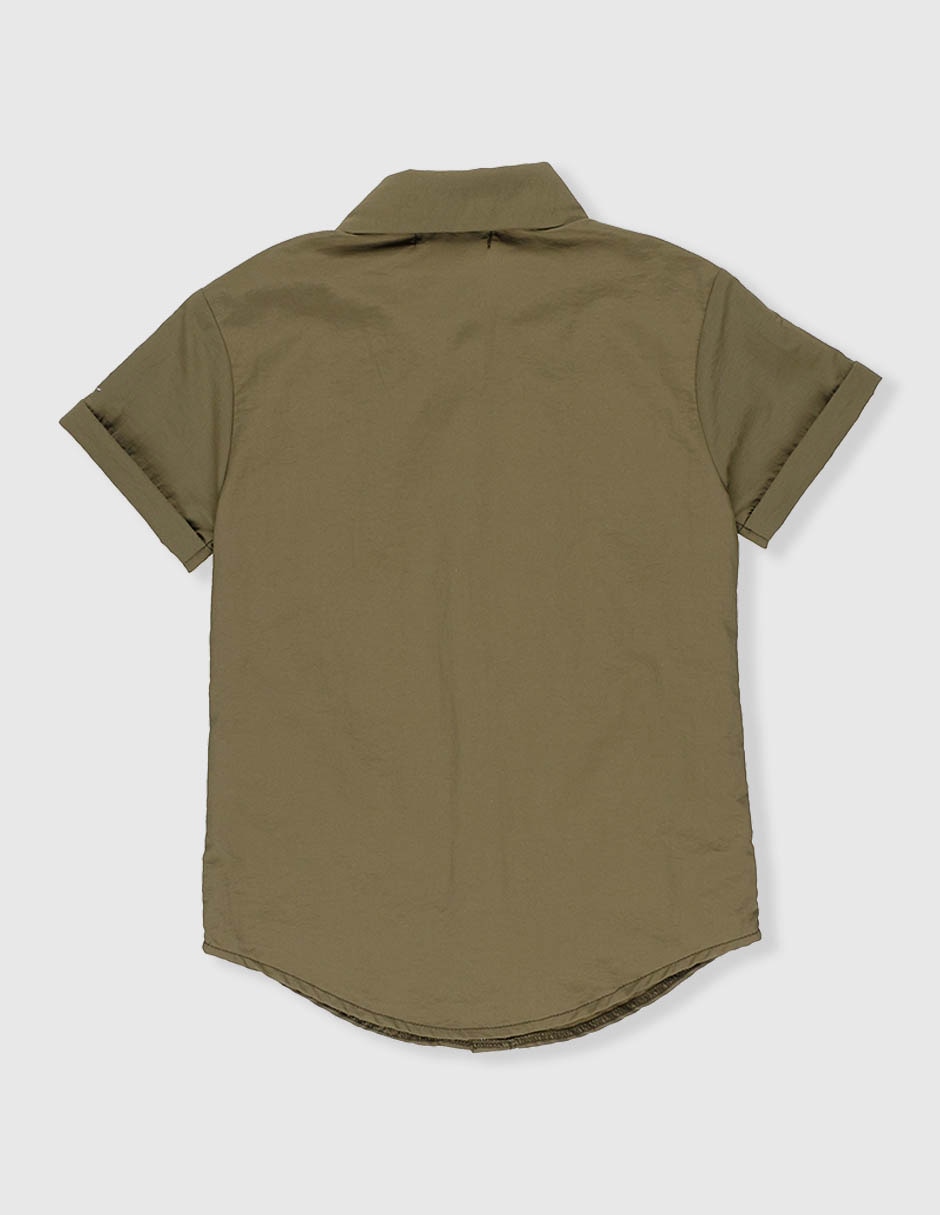 Camisa casual piquenique collection manga corta para niño