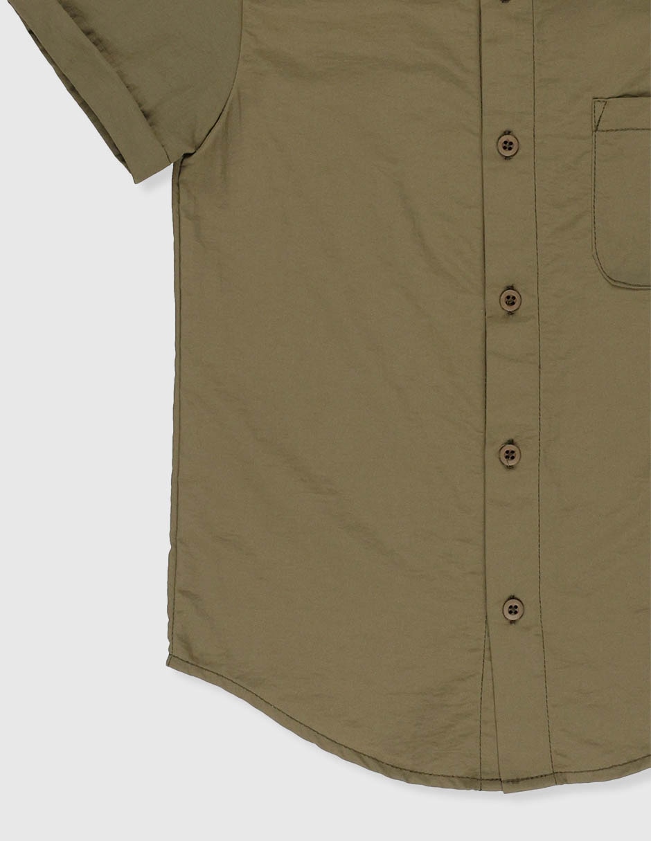 Camisa casual piquenique collection manga corta para niño
