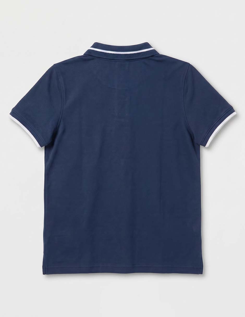 Playera tipo polo para niño 3