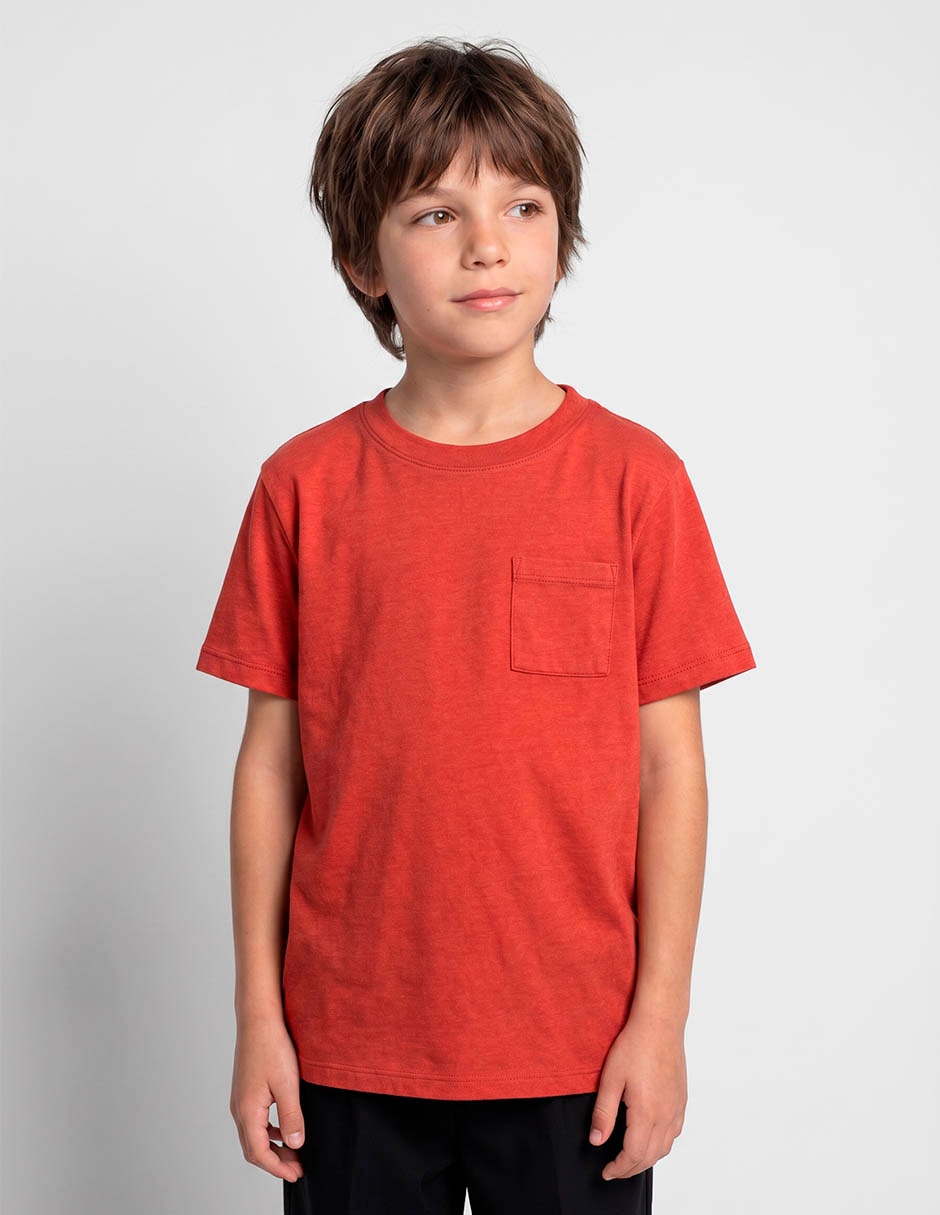 Playera manga corta para niño Playera manga corta para niño