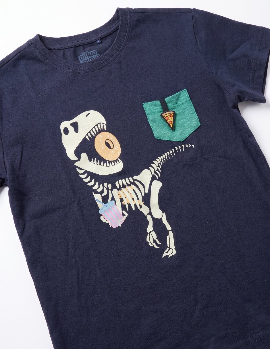 Playera manga corta para niño 6