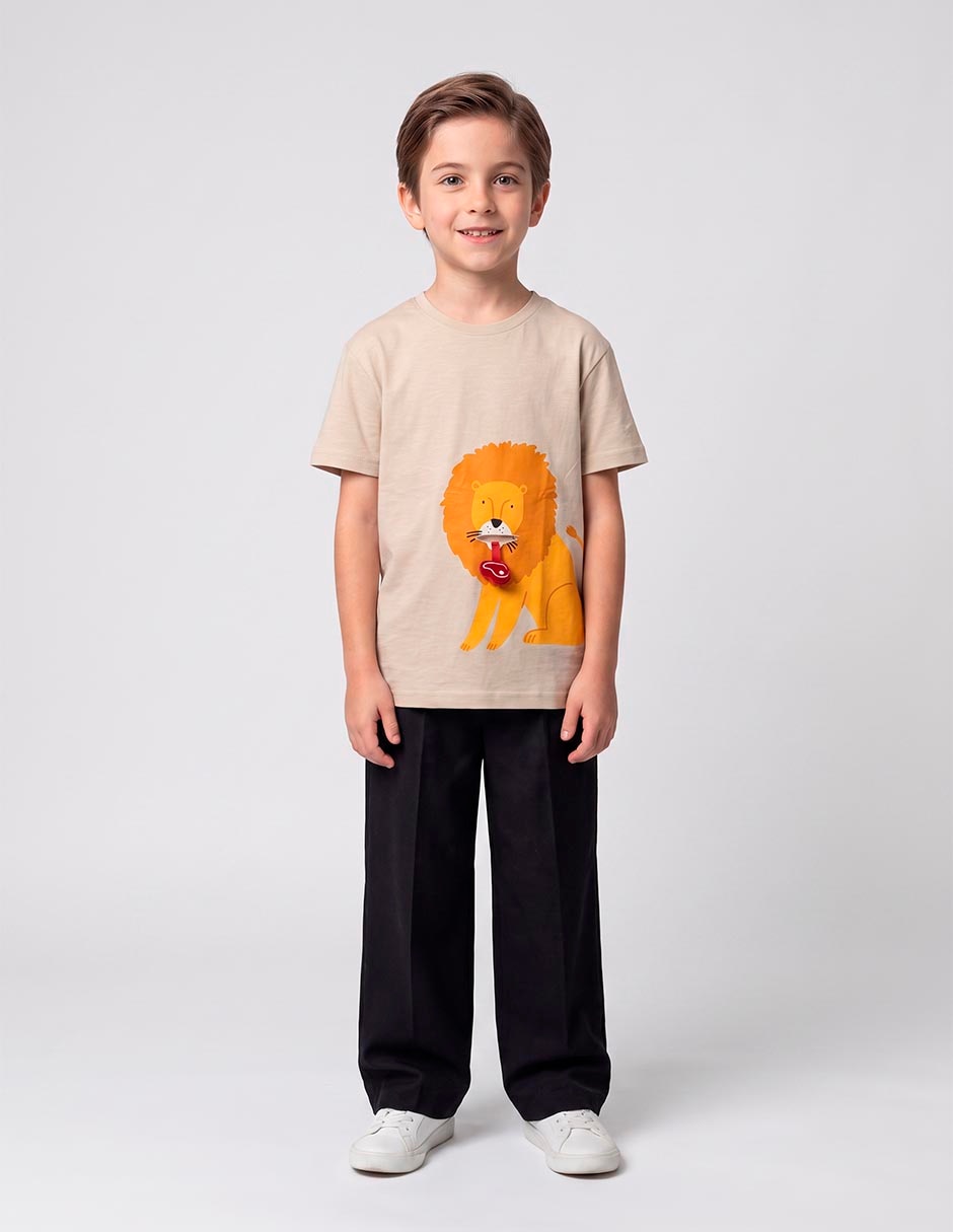 Playera manga corta para niño 3