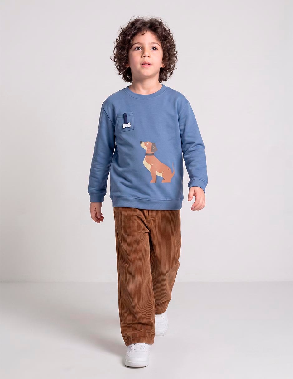 Sudadera piquenique para niño