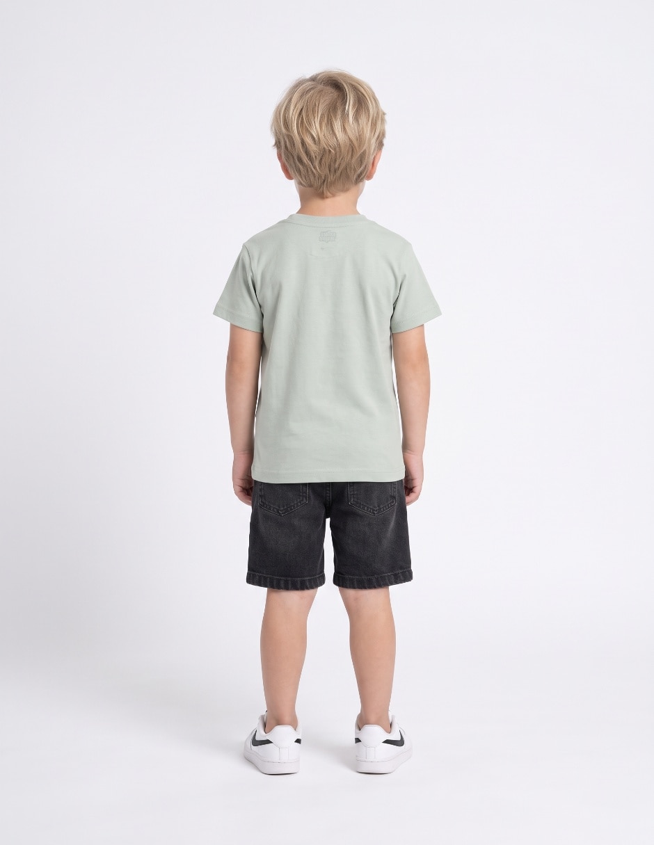 Playera manga corta para niño 2