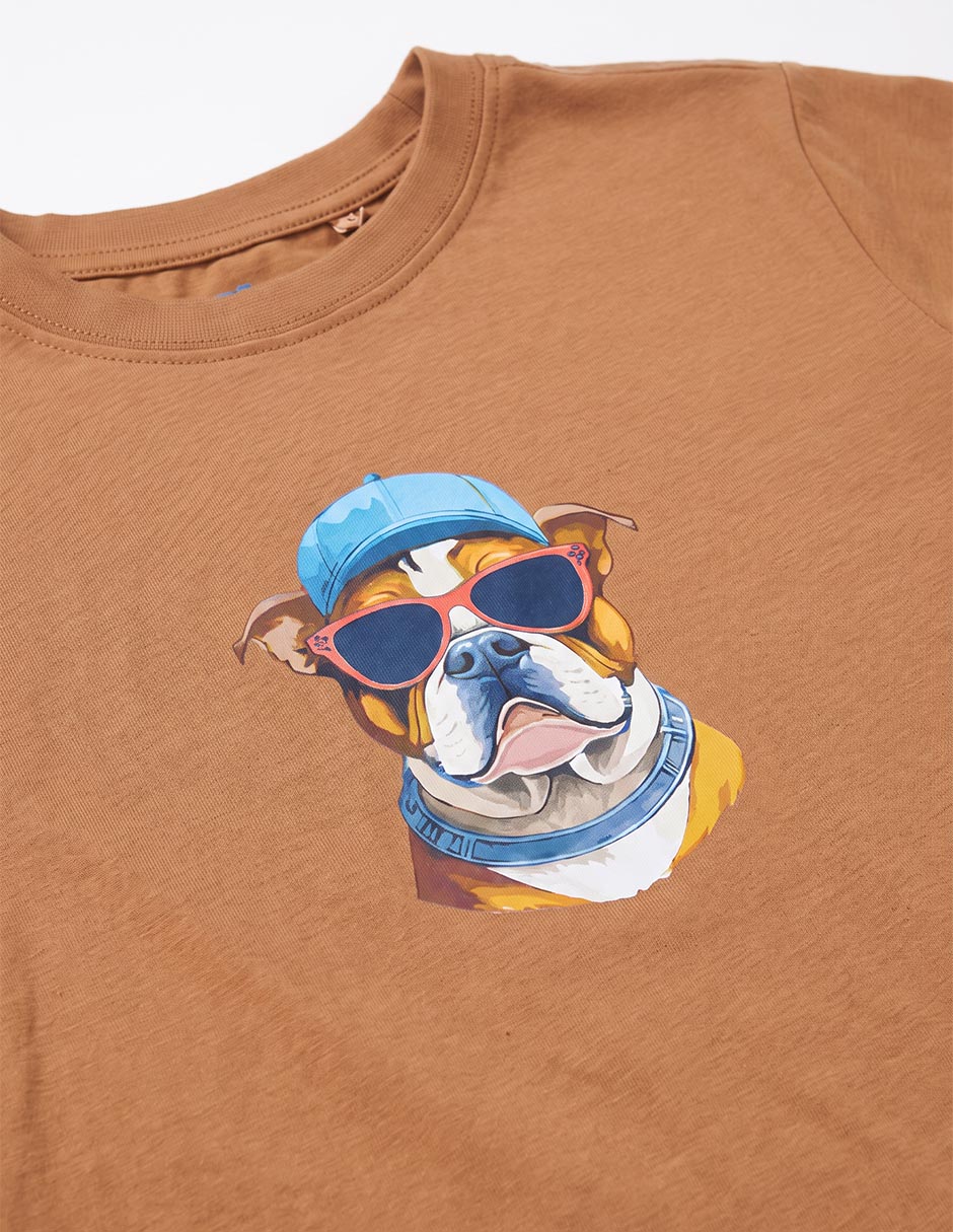 Playera manga corta para niño 4