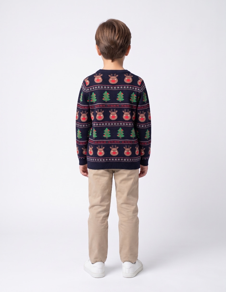 Suéter navideño para niño 2