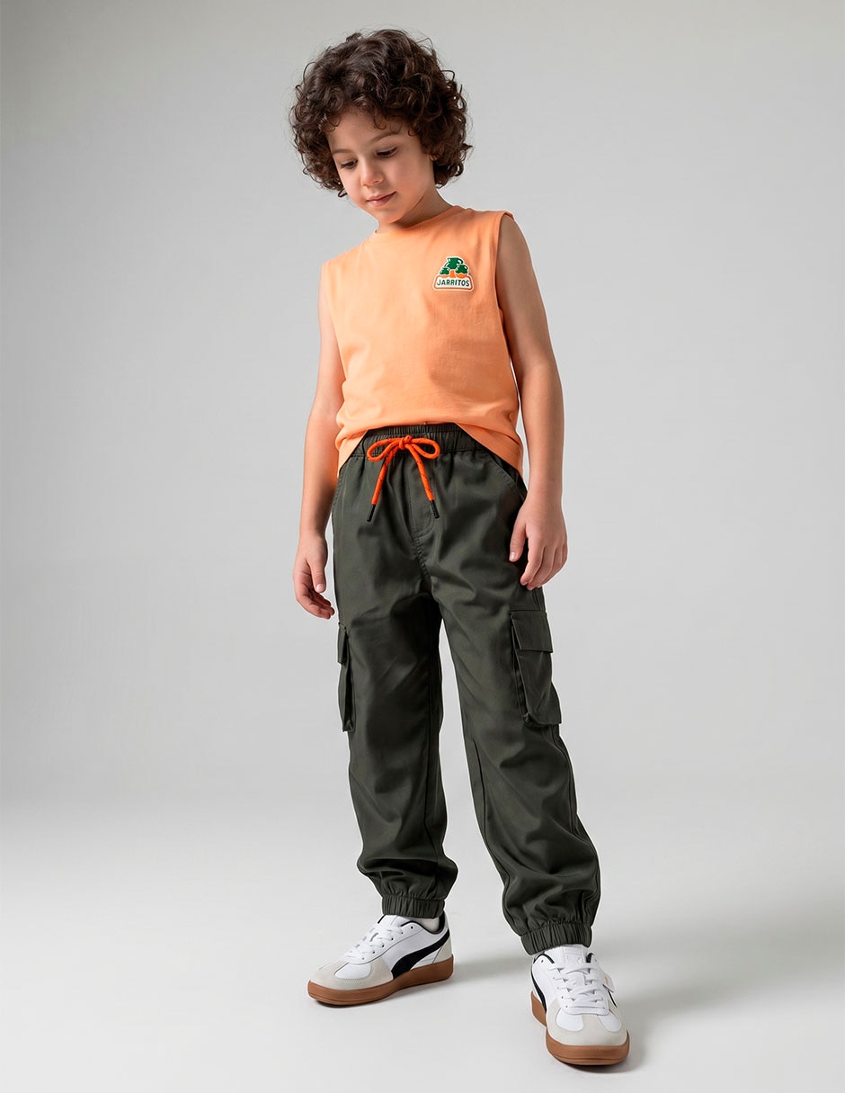 Pantalón jogger para niño