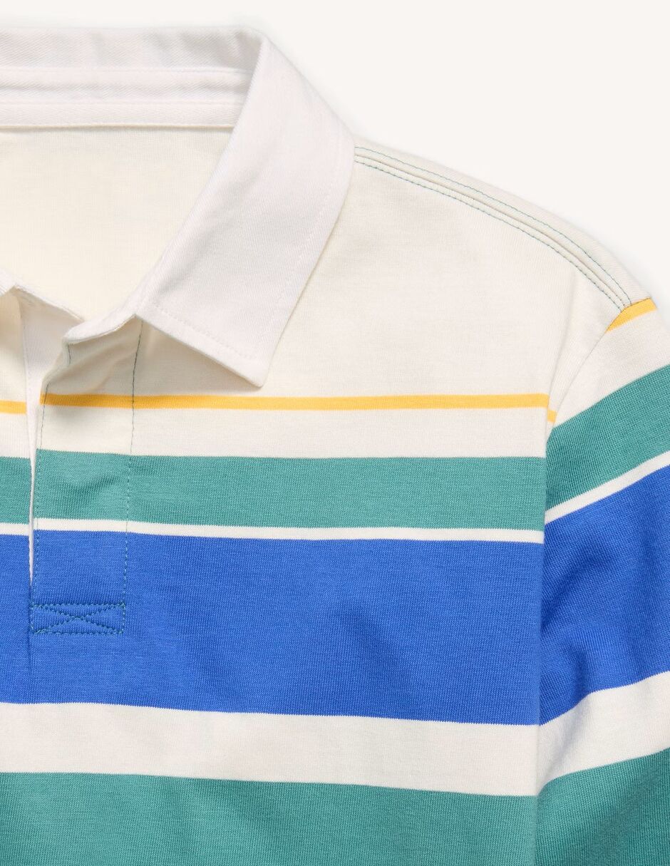 Playera tipo polo de algodón para niño 5